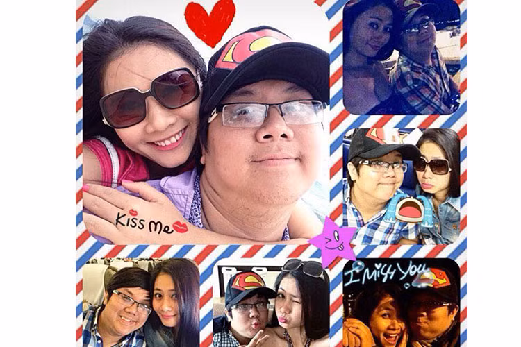 Sau khi Thanh Hiền sinh con, Gia Bảo hạn chế tham gia gameshow để chăm sóc vợ con. Ảnh: FBNV