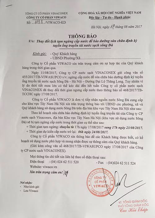 Cat nuoc sach song Da giua bao sot xuat huyet, dan tru nuoc... run