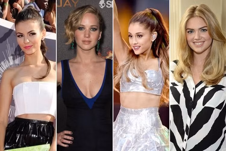 Ariana từng bị phát tán ảnh nhạy cảm cùng Jennifer Lawrence, Kate Upton...Tuy nhiên, đại diện của Ariana khẳng định những bức ảnh được cho là của cô "hoàn toàn là đồ rởm". Ảnh: Zimbio