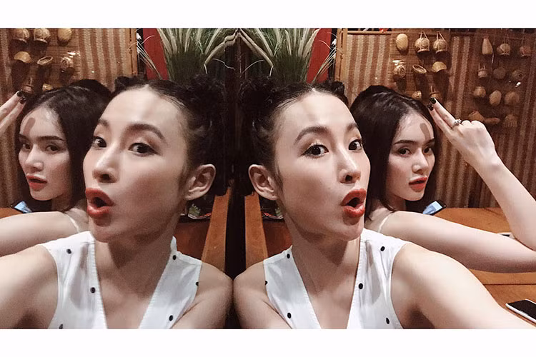 Angela Phương Trinh gửi lời chúc mừng sinh nhật em gái Phương Trang. Trong showbiz Việt, đây là cặp chị em sao Việt rất thân thiết.