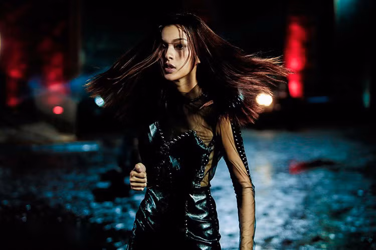 Lọt top 3 The Face 2017, trong tập 11, Tú Hảo giành chiến thắng thử thách cá nhân thứ tư và cuối cùng trong chương trình. Lúc này, cô được dự đoán có nhiều khả năng đăng quang quán quân. Ảnh: FBNV