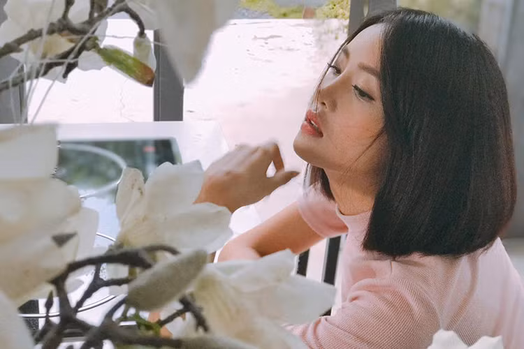 Với chiều cao 1m78, Trương Mỹ Nhân có không ít lợi thế. Tuy nhiên, trong tập 5 The Face, cô được HLV Lan Khuê “cử” vào phòng loại nguy hiểm dù không phải là thí sinh yếu nhất đội cũng như có phần thể hiện khá tốt trong các thử thách. Ảnh: FBNV