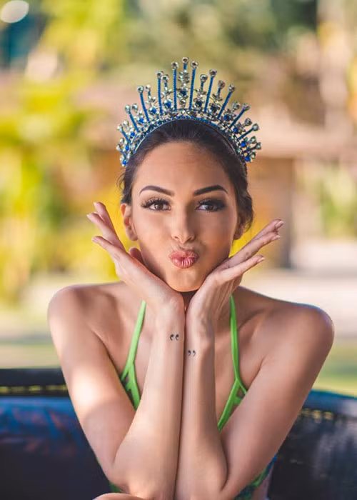 Đại diện Brazil tại Hoa hậu Thế giới năm nay là Gabrielle Vilela. Năm 8 tuổi, cô bắt đầu làm người mẫu và tiếp tục theo đuổi công việc này vào năm 19 tuổi. Ảnh: FBNV