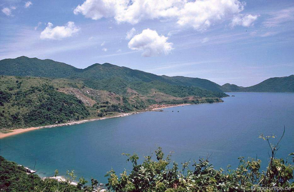 Bờ biển ở Phú Yên