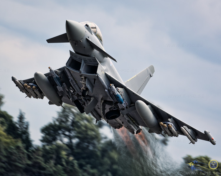 Tính tới hết quý 2 năm 2018, đã có tổn cộng gần 650 chiếc chiến đấu cơ Eurofighter Typhoon được sản xuất và sử dụng trên khắp thế giới. Nguồn ảnh: Epic.
