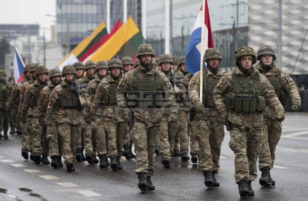 Nghĩa vụ quân sự của Litva kéo dài 9 tháng và chỉ áp dụng cho công dân Nam. Năm 2018, Litva chi tới 2,08% GDP cho lĩnh vực quốc phòng - tương đương với gần 1 tỷ USD. Nguồn ảnh: BTA.