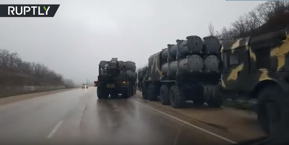 Mặc dù thông tin trên chưa được được quân đội Nga xác nhận nhưng dường như động thái này của nga có liên quan trực tiếp tới việc biên phòng Nga va chạm với tàu chiến Ukraine trên biển Đen hồi cuối tuần vừa rồi. Nguồn ảnh: Ruptly.