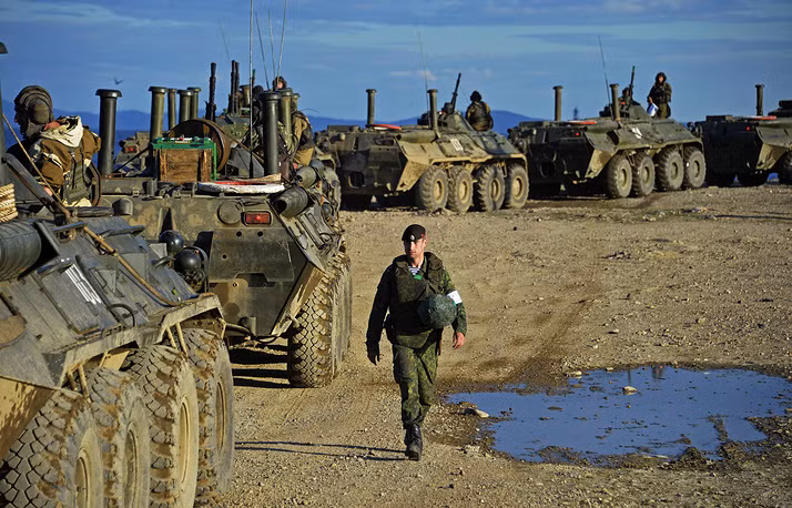 Lực lượng này được trang bị với các loại thiết giáp đổ bộ, các tổ hợp chống tăng, chống tên lửa di động và các loại hoả lực tự động cỡ nhỏ. Nguồn ảnh: TASS.