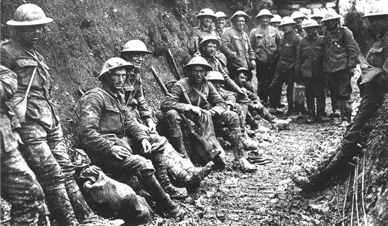 Cuộc chiến mở màn cho thế kỷ 20 của Mỹ chính là Chiến tranh Thế giới thứ nhất hay còn gọi là Đại chiến. Đây là cuộc chiến đầu tiên ở châu Âu mà Mỹ tham gia với quy mô lớn tổng lực. Nguồn ảnh: BI.