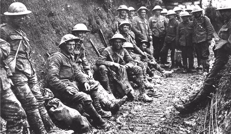 Cuộc chiến mở màn cho thế kỷ 20 của Mỹ chính là Chiến tranh Thế giới thứ nhất hay còn gọi là Đại chiến. Đây là cuộc chiến đầu tiên ở châu Âu mà Mỹ tham gia với quy mô lớn tổng lực. Nguồn ảnh: BI.