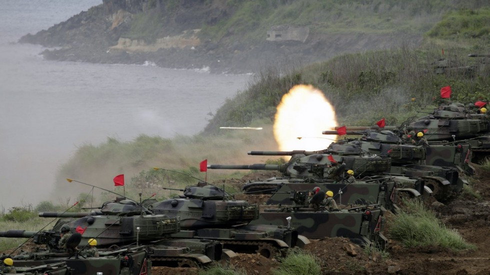 Nếu tác chiến chống đổ bộ tốt, xe tăng của đối phương sẽ không thể đặt chân lên đất Đài Loan và khi đó thậm chí dàn xe tăng vừa cổ vừa cũ của Đài Loan sẽ không có cơ hội đối mặt với kẻ thù. Nguồn ảnh: Taiwannews.