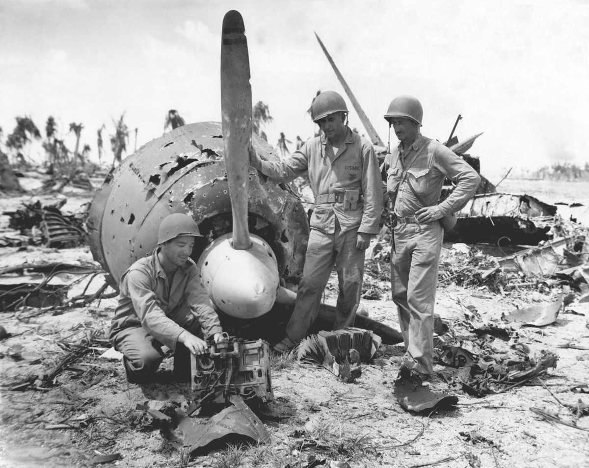 Lính Nhật trên đảo quyết chiến tới cùng, trong số 4836 lính Nhật trên đảo có tới... 4690 lính tử trận, chỉ 17 lính bị bắt giữ, số còn lại mất tích. Nguồn ảnh: BI.