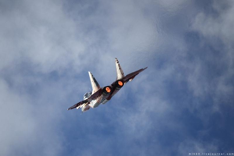 Phương tiện chính của đội bay này là 6 chiến đấu cơ MiG-29. Nguồn ảnh: Mix25.