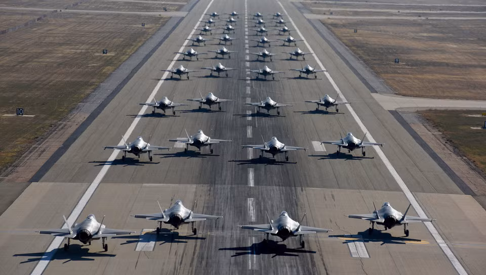 Trong số này bao gồm cả các phi vụ tấn công mục tiêu mặt đất, tấn công mục tiêu bay và chiếm ưu thế trên không. Nguồn ảnh: BI.