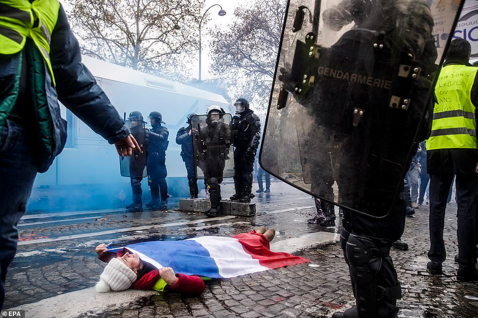 Tổng thống Pháp cho rằng giá dầu thế giới đóng vai trò trong 3/4 mức giá tăng trong nước. Ông cũng cho biết cần thêm thuế nhiên liệu để tạo nguồn vốn đầu tư cho năng lượng tái tạo.