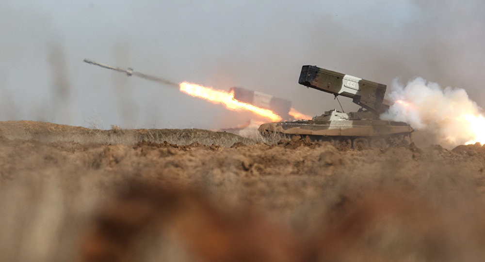 Trong lịch sử, TOS-1 của Nga đã từng hoạt động ở chiến trường Afghanistan trong cuộc chiến tranh Liên Xô - Afghanistan, ngoài ra nó cũng từng xuất hiện trong các cuộc xung đột ở Chechen lần thứ hai. Nguồn ảnh: Flickr.