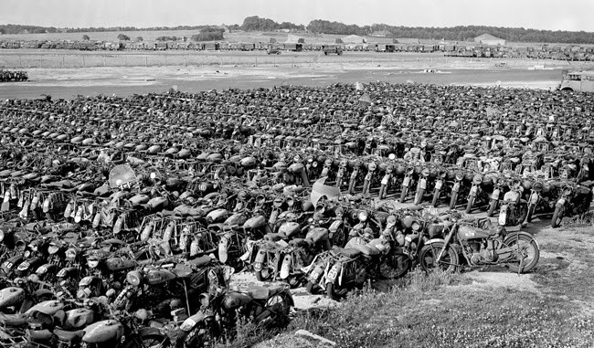 Theo ước tính của các nhà sử gia, khối lượng vũ khí được các nước sản xuất ra trong Chiến tranh Thế giới thứ hai phải tới tận hơn 10 năm sau mới được giải quyết "khá triệt để". Nguồn ảnh: Warhistory.