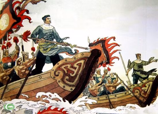 Lấy cớ Lê Hoàn tự xưng đế, năm 981, 4 vạn quân Tống sang đánh chiếm nước ta. Lê Đại Hành đích thân ra trận, cho xây thành Bình Lỗ, sai quân sĩ đóng cọc ngăn sông dựa vào địa thế hiểm trở của sông Bạch Đằng.