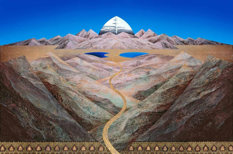 Theo thần thoại, núi Kailash là trục Trái đất hay chiếc thang dẫn lên trời, nơi giao thoa giữa Thiên đường và Hạ giới.