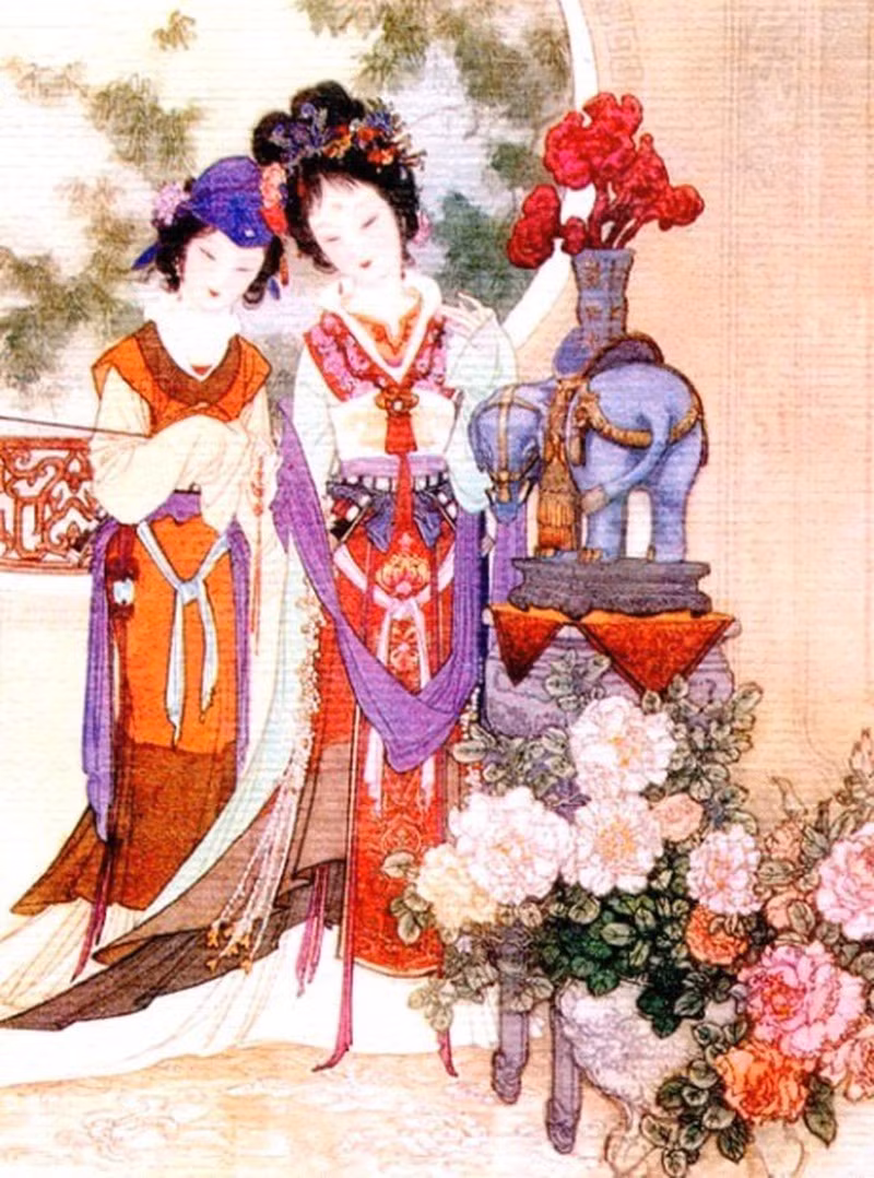 Không những thế ông còn phải chứng kiến cuộc xung đột trong nội bộ hoàng tộc giữa một bên là mẹ (Đàm thái hậu) và vợ (Trần Thị Dung).