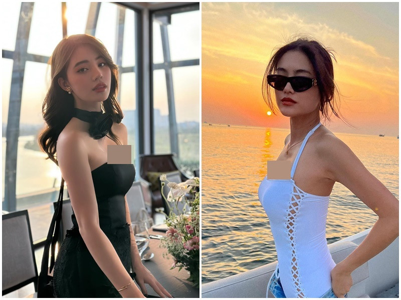 Đọ sắc Jolie Nguyễn và mỹ nhân Thái Lan Yoghurt Nattasha Do sac Jolie Nguyen va my nhan Thai Lan Yoghurt Nattasha