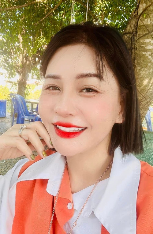 Đến nay, Cát Phượng chưa tiết lộ, cô và người yêu Việt kiều đã gặp nhau ngoài đời hay chưa. Ảnh: FBNV.