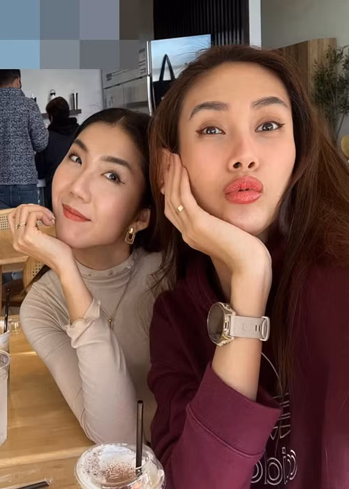 Võ Hoàng Yến thường xuyên hội ngộ Ngọc Quyên ở Mỹ.