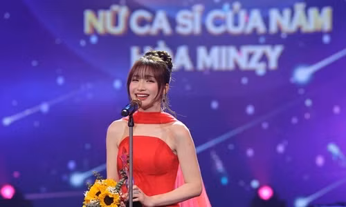 Hoa Minzy doat giai, Phuong My Chi trang tay o Cong hien 2024