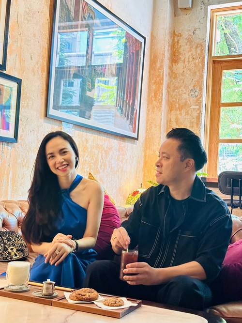 Trước khi lập gia đình, Đinh Ngọc Diệp đóng nhiều phim như: Bóng ma học đường, Cô dâu đại chiến, Lệnh xóa sổ, Giữa hai thế giới.