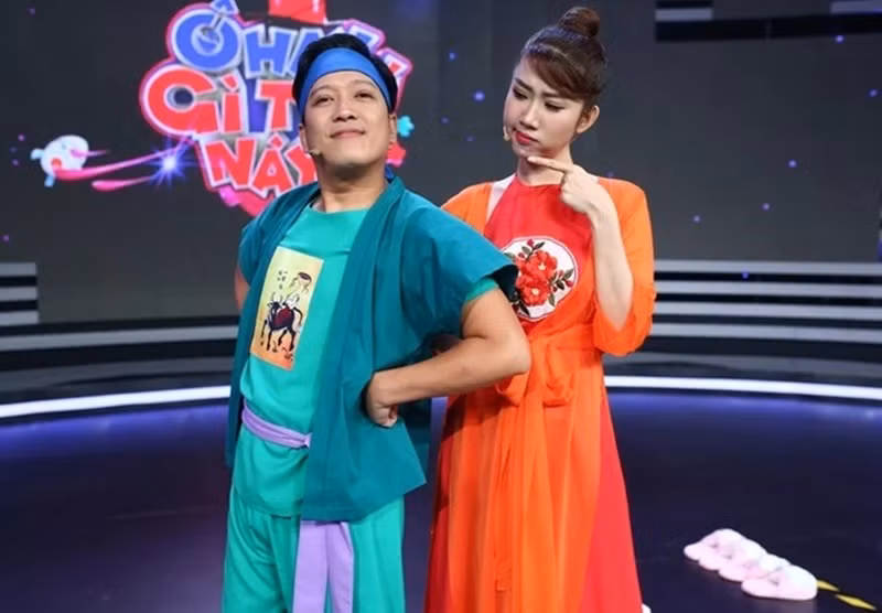 Mối quan hệ giữa Trường Giang và Thúy Ngân rất thân thiết. Ảnh: Znews.