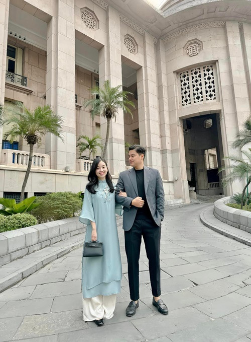 Tuy nhiên, nữ diễn viên phim Nhật ký Vàng Anh không trải lòng về chuyện tình cảm trên truyền thông. Ảnh: FBNV.