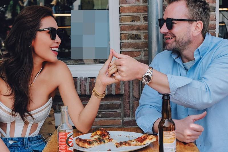 Theo Minh Tú, tổng quãng thời gian bên chồng sắp cưới là 5 năm.