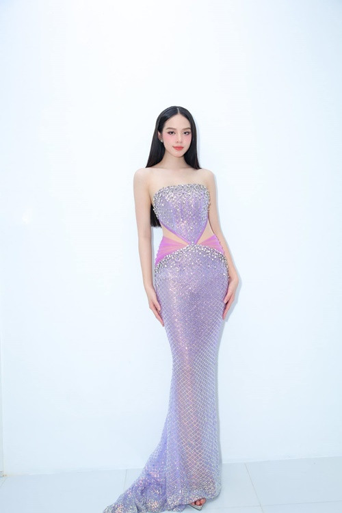 "Bà trùm hoa hậu" Phạm Kim Dung cho biết, hình ảnh Thanh Thủy mang màu sắc ngọt ngào, phù hợp với tiêu chí mà tổ chức Hoa hậu Quốc tế hướng đến.