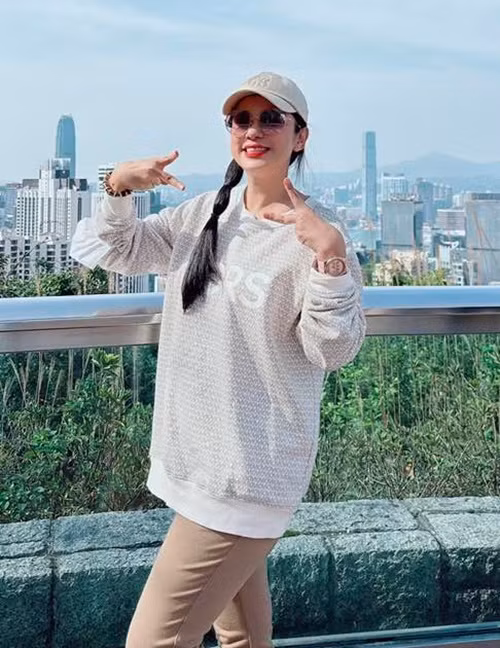 Nữ diễn viên khoe kết quả xét nghiệm máu tốt nhờ tập luyện.