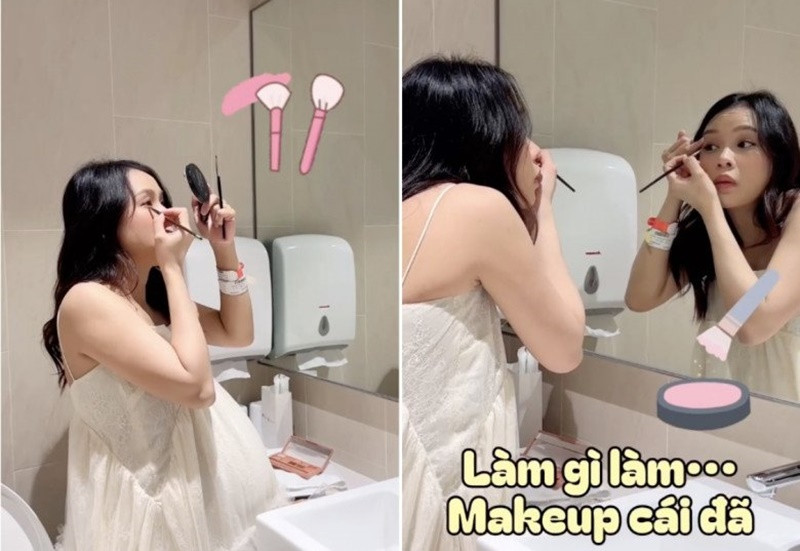 Đại diện của Sam chia sẻ trên Dân Trí, khi nữ diễn viên chuyển dạ cặp song sinh, 1 trong 2 bé chào đời trong tình trạng "bọc điều" (chào đời còn nguyên trong bọc ối). Theo quan niệm dân gian, sinh "bọc điều" là trường hợp hy hữu, là dấu hiệu may mắn cho cả em bé và cha mẹ.