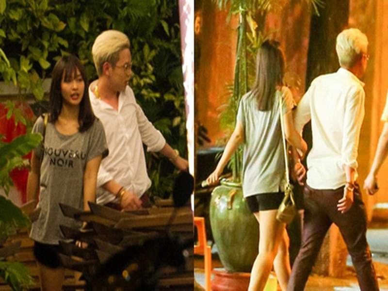 Andree vướng nghi vấn hẹn hò Khả Ngân vào năm 2015. Về nghi vấn tình cảm với Khả Ngân, Andree giữ im lặng còn nữ diễn viên khẳng định chỉ coi nam rapper là anh trai thân thiết. Ảnh: Dân Trí.