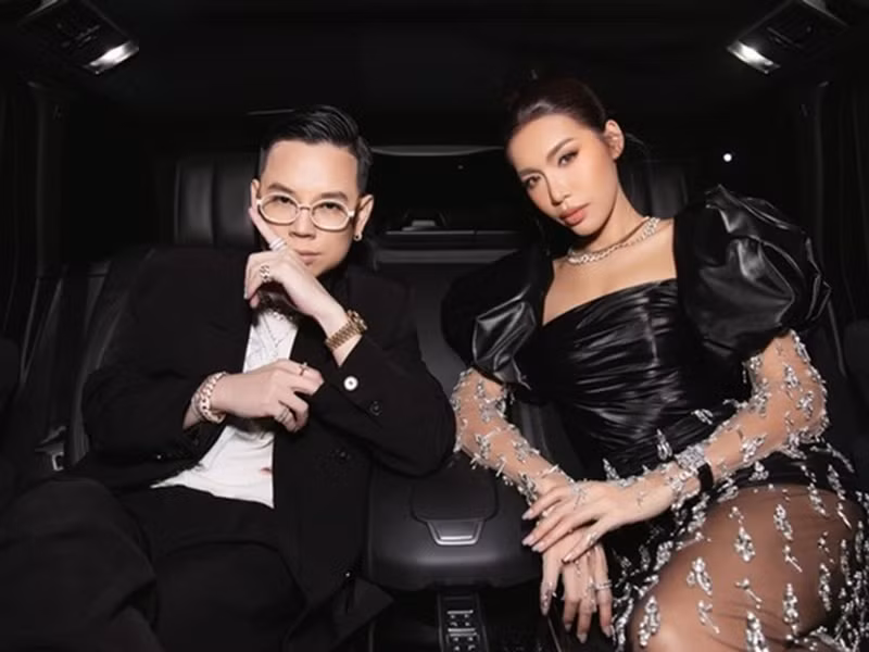 Xuất hiện trong chương trình Rap Việt có Andree biểu diễn năm 2020, Minh Tú khẳng định mối quan hệ của cô với Andree chỉ là tình cũ. Ảnh: FBNV.