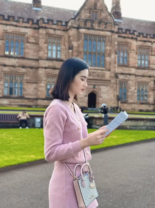 Hoa hậu Thế giới Việt Nam 2023 liên tục cập nhật cuộc sống du học ở Úc.