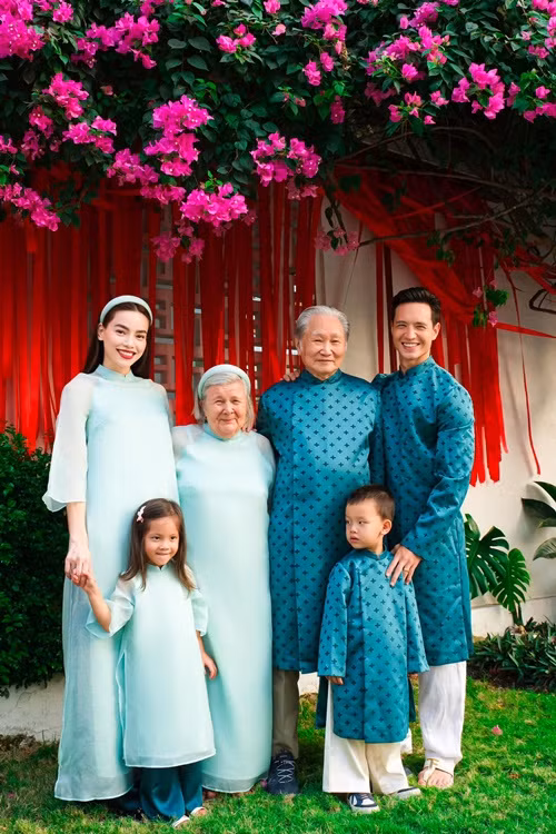 Kim Lý muốn có con với Hồ Ngọc Hà. Mong ước này thành hiện thực khi nữ ca sĩ sinh đôi, một trai một gái năm 2020. Ảnh: FBNV.