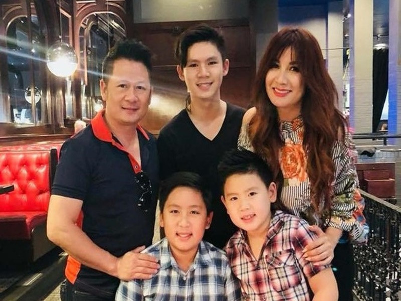 Năm 2013, Bằng Kiều - Trizzie Phương Trinh ly hôn sau 11 năm chung sống, có ba con trai chung. Ảnh: Vietnamnet.