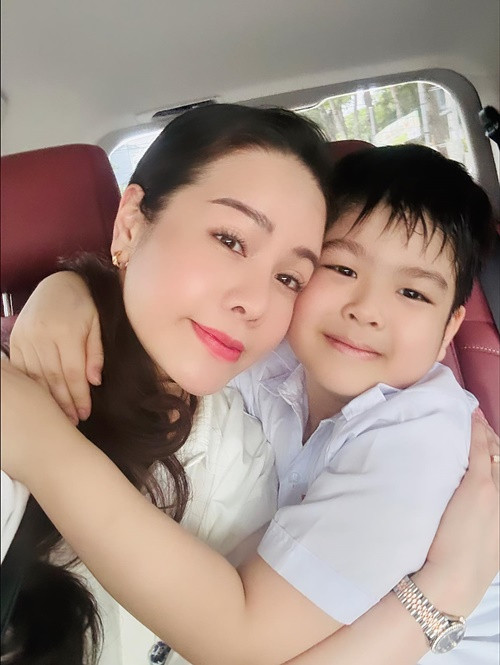 Nhật Kim Anh và chồng cũ đã tìm được tiếng nói chung về việc nuôi dạy con trai chung.