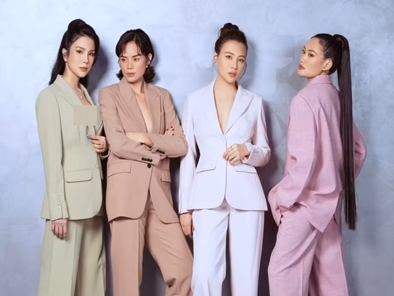 Sau thời gian làm người mẫu, Đàm Thu Trang chuyển sang kinh doanh, Pông Chuẩn tập trung phát triển công việc stylist, Diệp Lâm Anh làm ca sĩ đồng thời kinh doanh. Ảnh: FBNV.