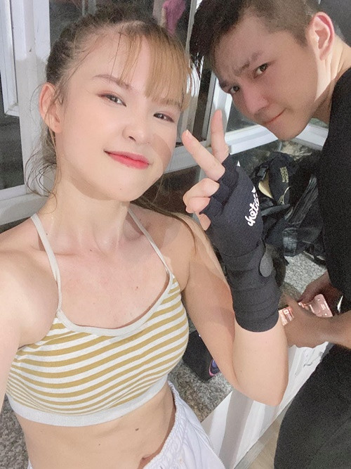 Cặp đôi thường xuyên đăng ảnh bên nhau.