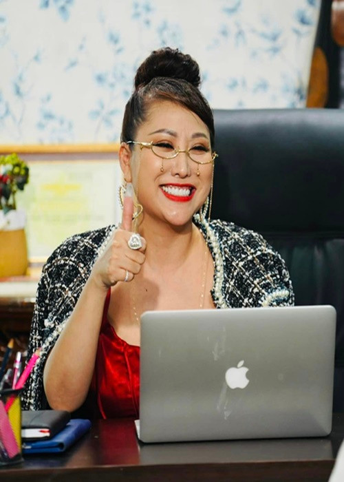 Nữ diễn viên từng chia sẻ trên Vietnamnet: “Có bạn chỉ là 9x, thậm chí 2k nhỏ hơn gần 20 tuổi nói muốn được làm quen tôi”. Ảnh: FBNV.