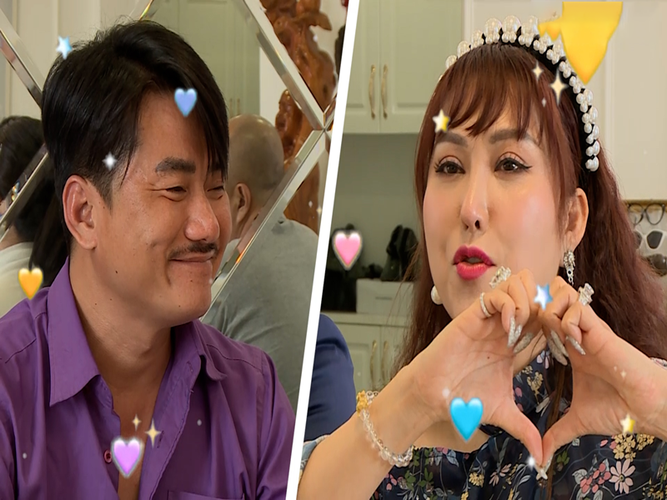 Thậm chí có người yêu đơn phương diễn viên Phi Thanh Vân trong 23 năm qua. Đó là Andy Hoàng. Anh cho biết, sẽ chờ Phi Thanh Vân cho tới khi nào mà cô nghĩ cả hai có thể tìm hiểu nhau. Ảnh: Người Lao Động.