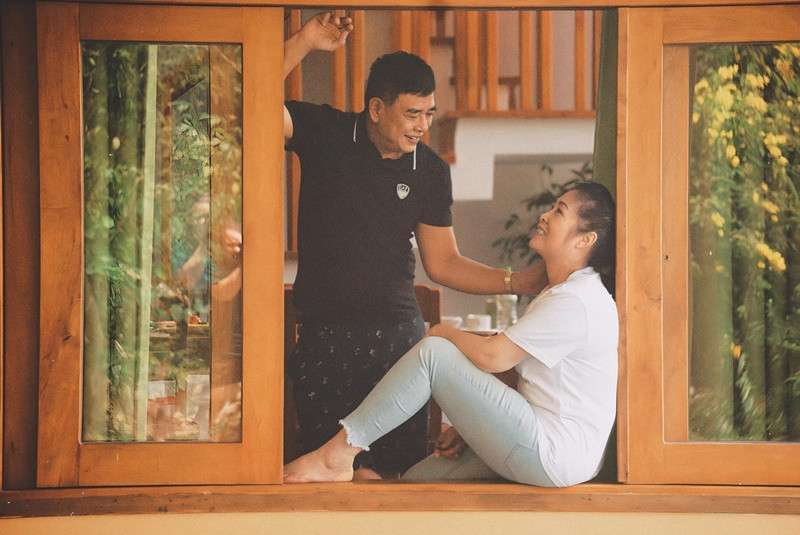 Cặp đôi diễn viên dành nhiều thời gian bên nhau sau khoảng thời gian bận rộn vì công việc.