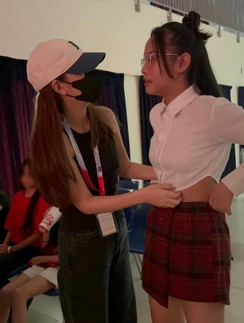 Con gái Phạm Quỳnh Anh yêu thích nhảy múa. Nữ ca sĩ từng chia sẻ hình ảnh hỗ trợ ái nữ tham gia cuộc thi nhảy.