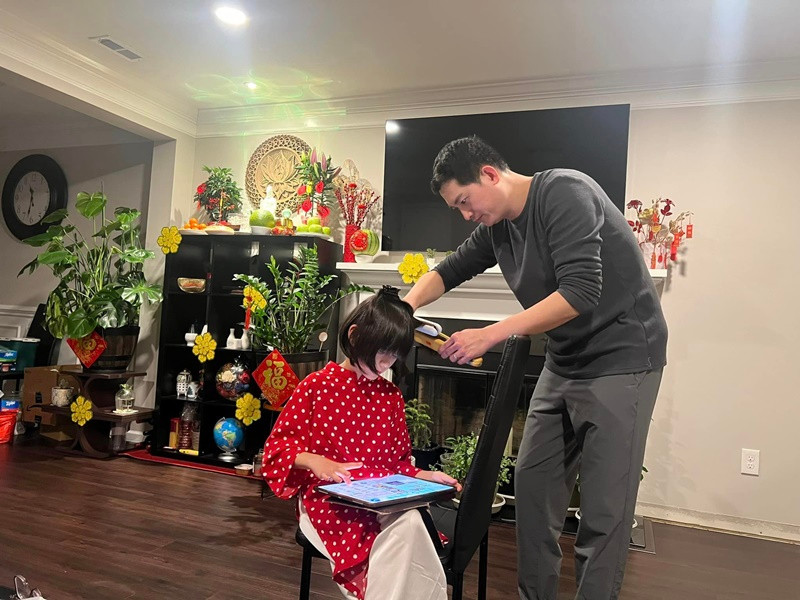 Louis Trần - chồng Trang Trần chia sẻ, anh sẽ xây riêng một nhà kính ở sân sau để vợ trồng cây.