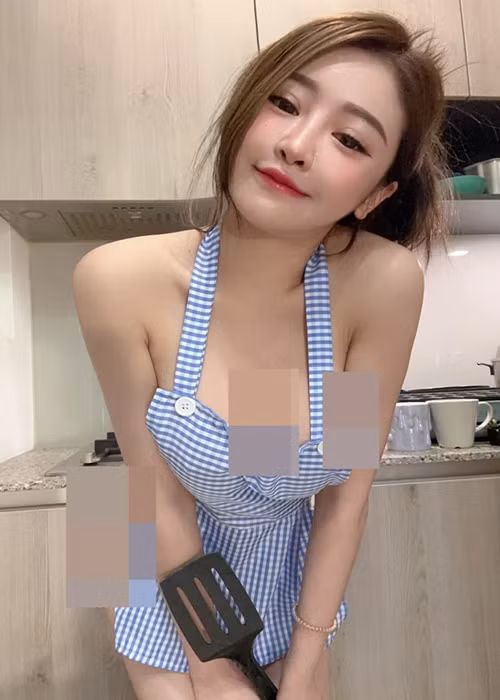 Hot girl người Đài Loan từng là một y tá.