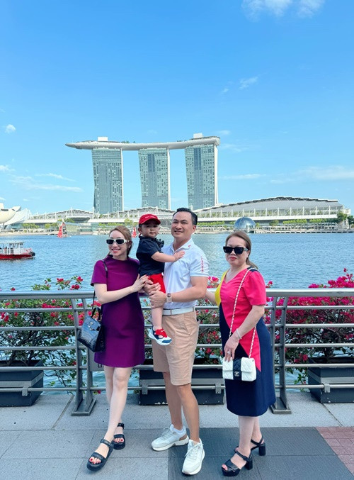 Có thể thấy, mối quan hệ giữa Chi Bảo và mẹ vợ rất tốt đẹp.